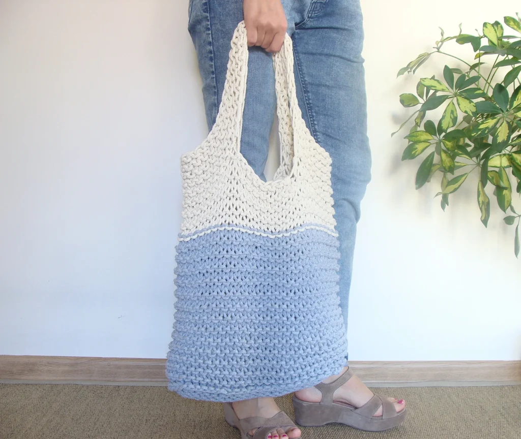 Slouchy Knit Tote Bag Slouchy Knit Tote Bag