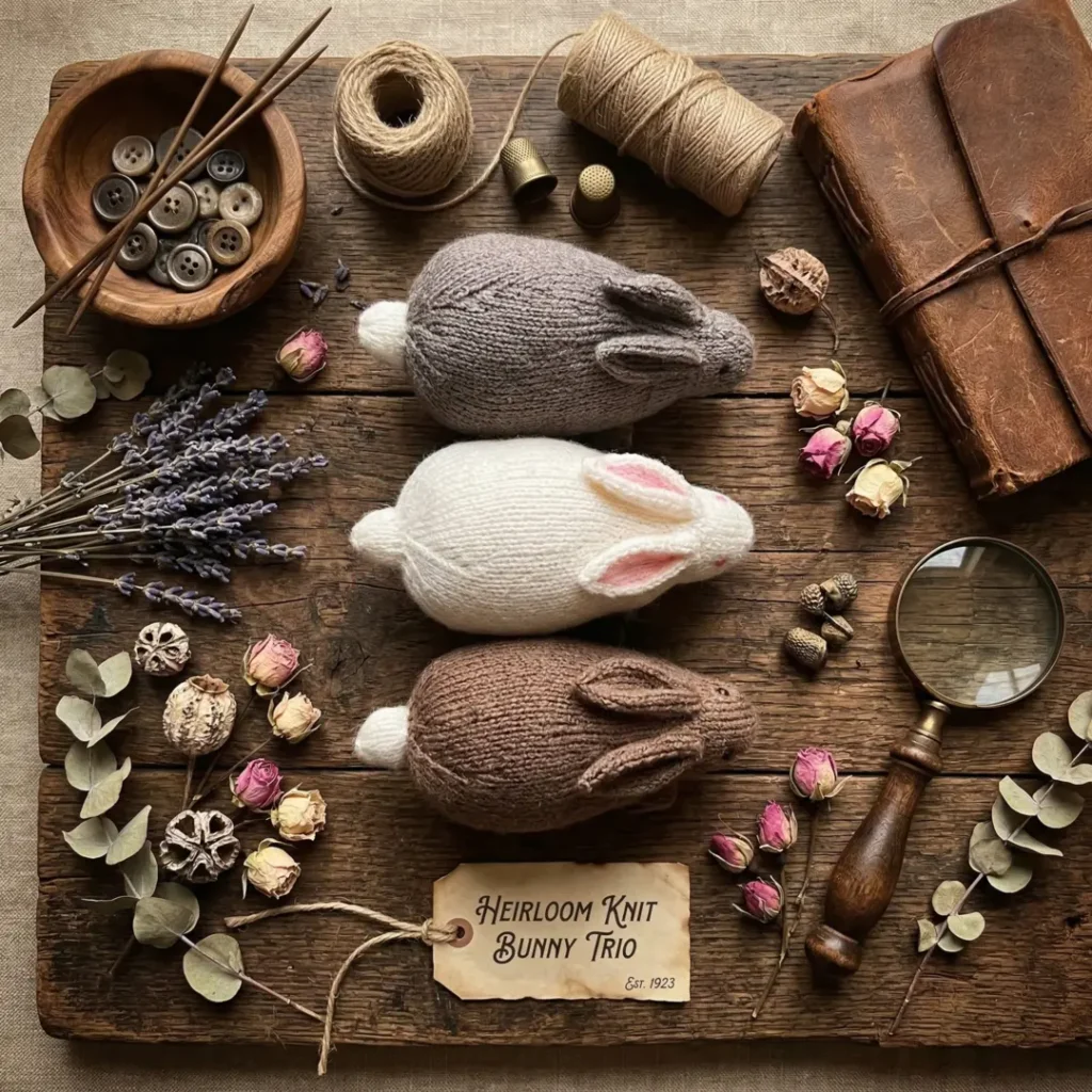 Timeless Toy Rabbit Knitting Pattern