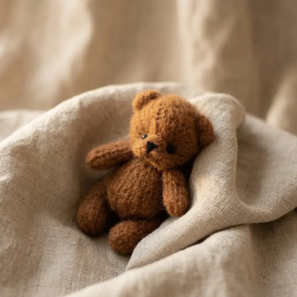 Tiny Teddy Bear Knitting Pattern