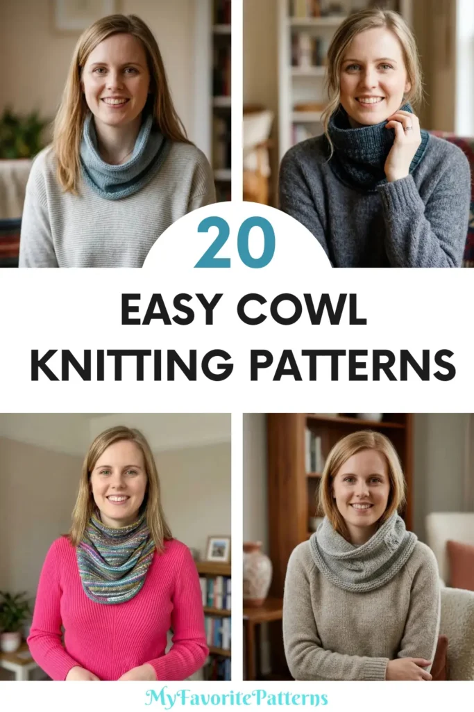 easy cowl knitting pattern