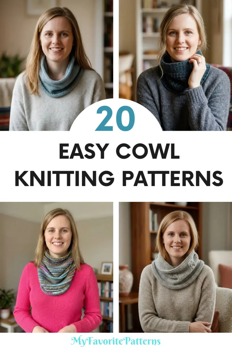 easy cowl knitting pattern
